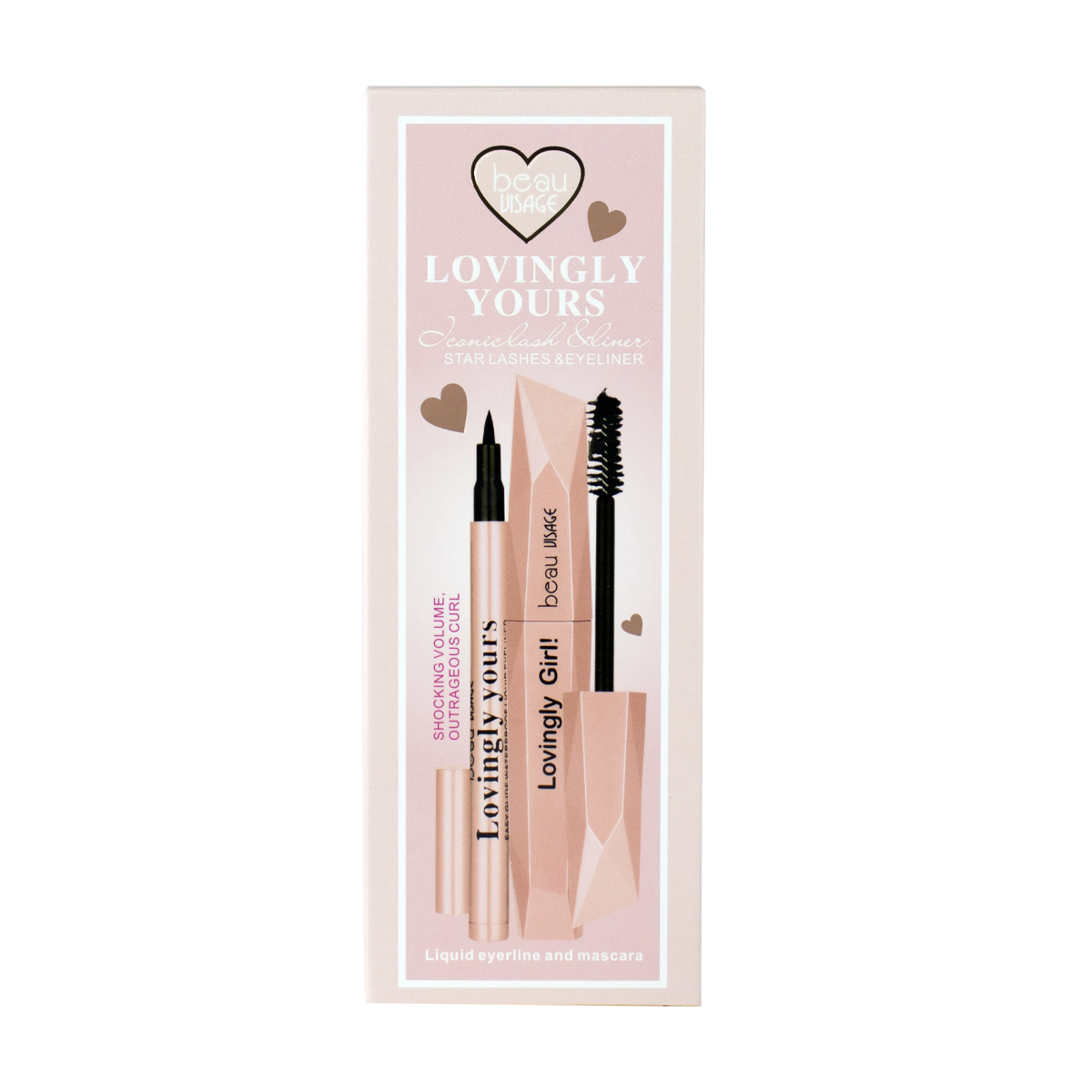 Mascara De Pestañas y Plumon Lovingly - Beau Visage Mascara De Pestañas y Plumon Lovingly - Beau Visage - Imagen 1